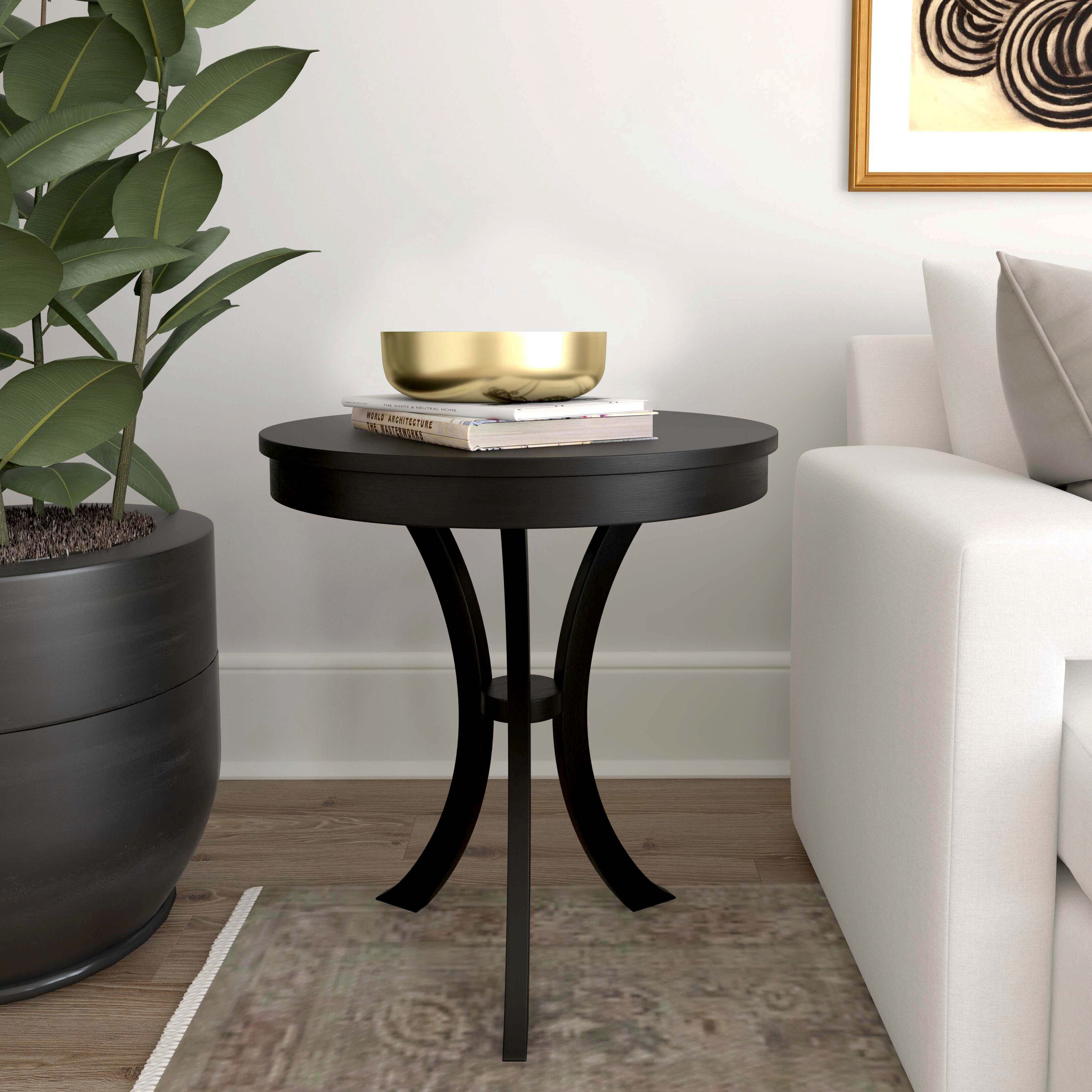 Butler Loft Gerard  27 X 24 inch Black Licorice Accent Table