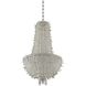Cielo 12 Light 24 inch Chrome Pendant Ceiling Light in Firenze Clear