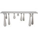 Drop 76 X 20 inch White Wash Console