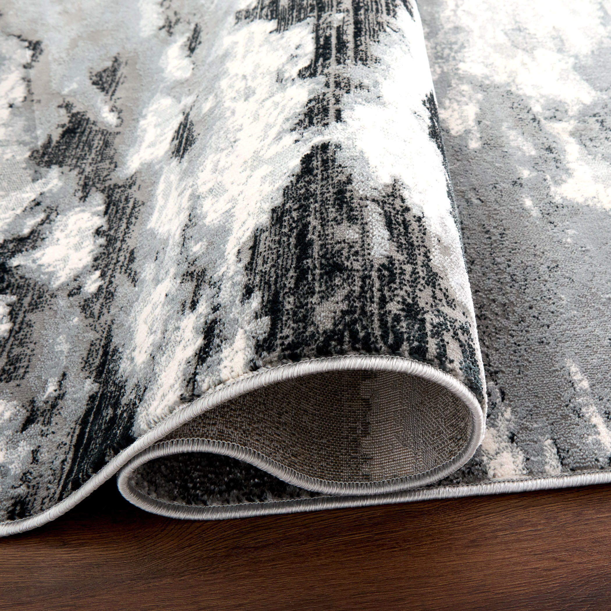 Artema 36 X 24 inch Grey Rug in 2 x 3