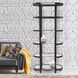Brooklyn 82.5 X 36 inch Graphite Etagere