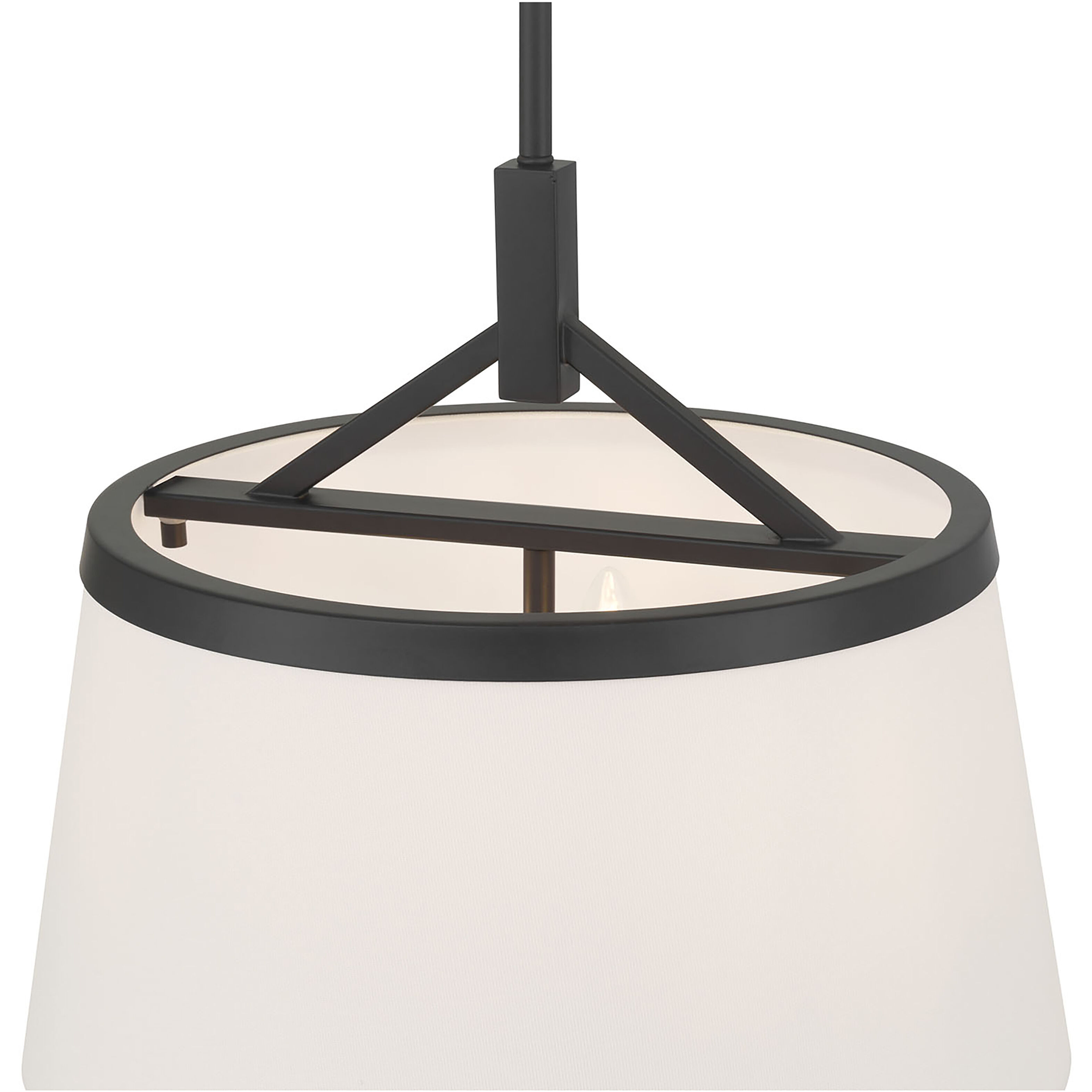 Montrine 3 Light 16 inch Matte Black Pendant Ceiling Light