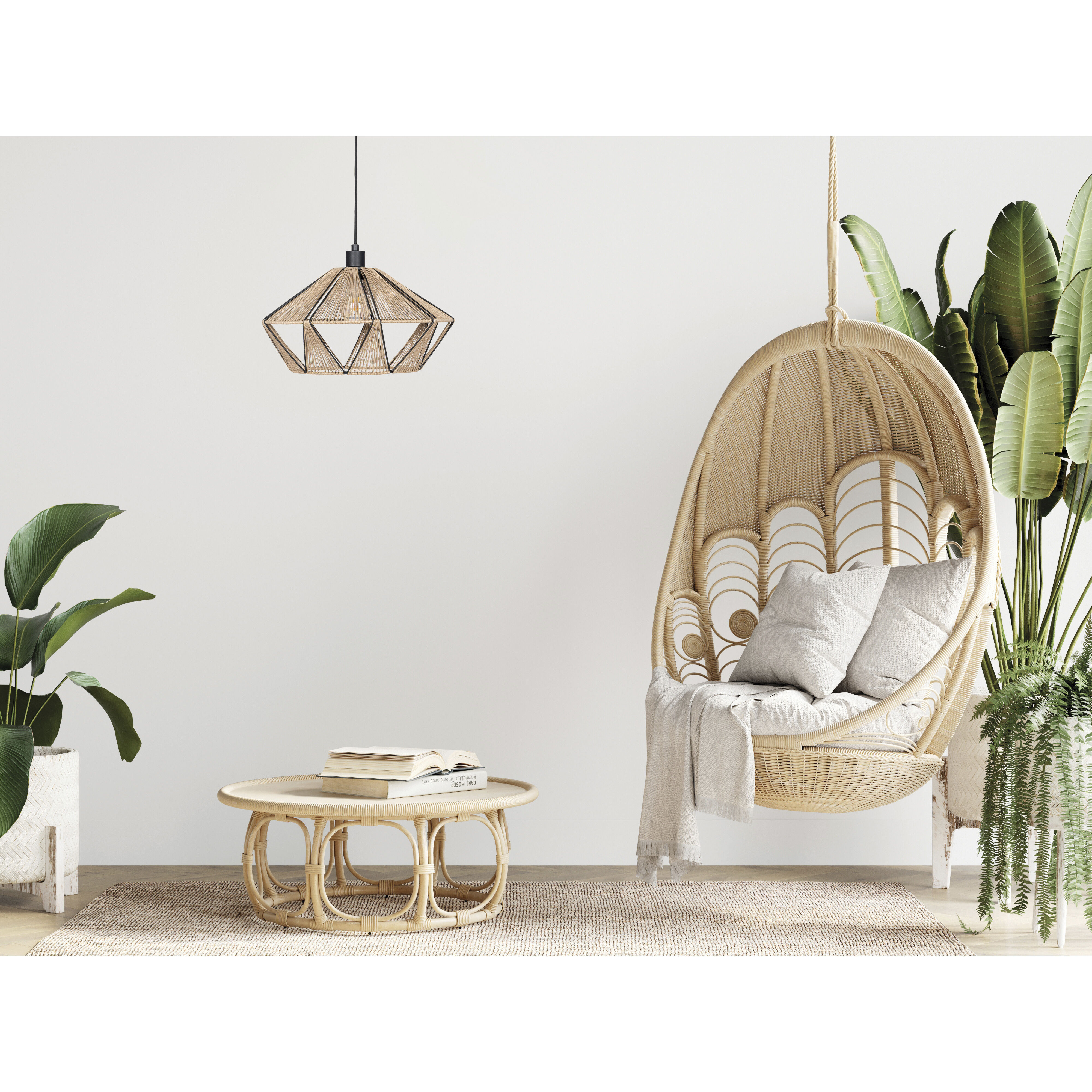 Adwickle 1 Light 17.52 inch Black Convertible Pendant Ceiling Light