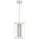 Dazzle LED 8 inch Polished Chrome Mini Pendant Ceiling Light