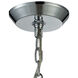 Starburst 19 Light 36 inch Polished Chrome Chandelier Ceiling Light