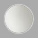 Cadre 36 X 36 inch Brushed Nickel Backlit Wall Mirror