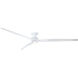 Spitfire Matte White 47.16 inch each Fan Blades