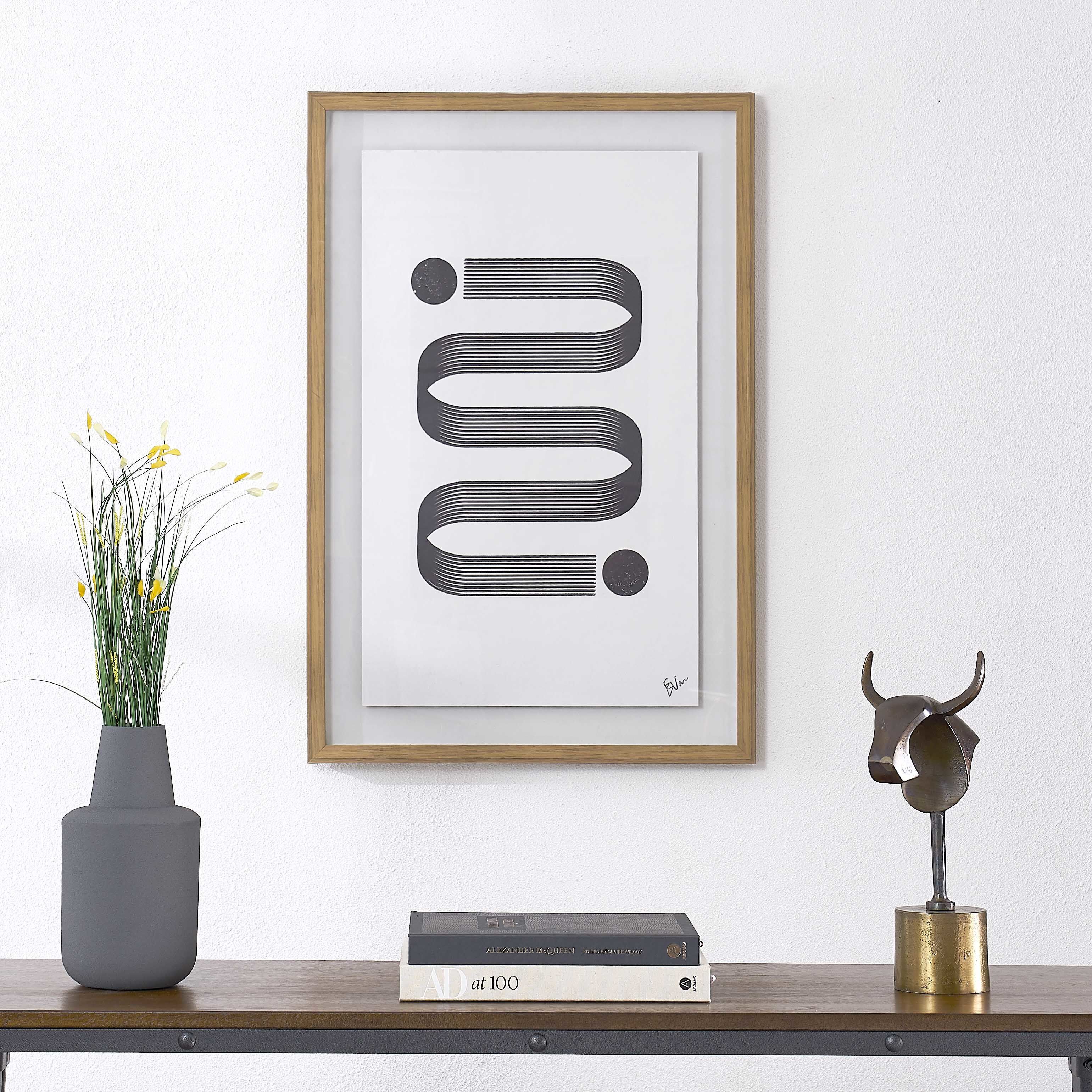 Elsie Black/White Wall Art