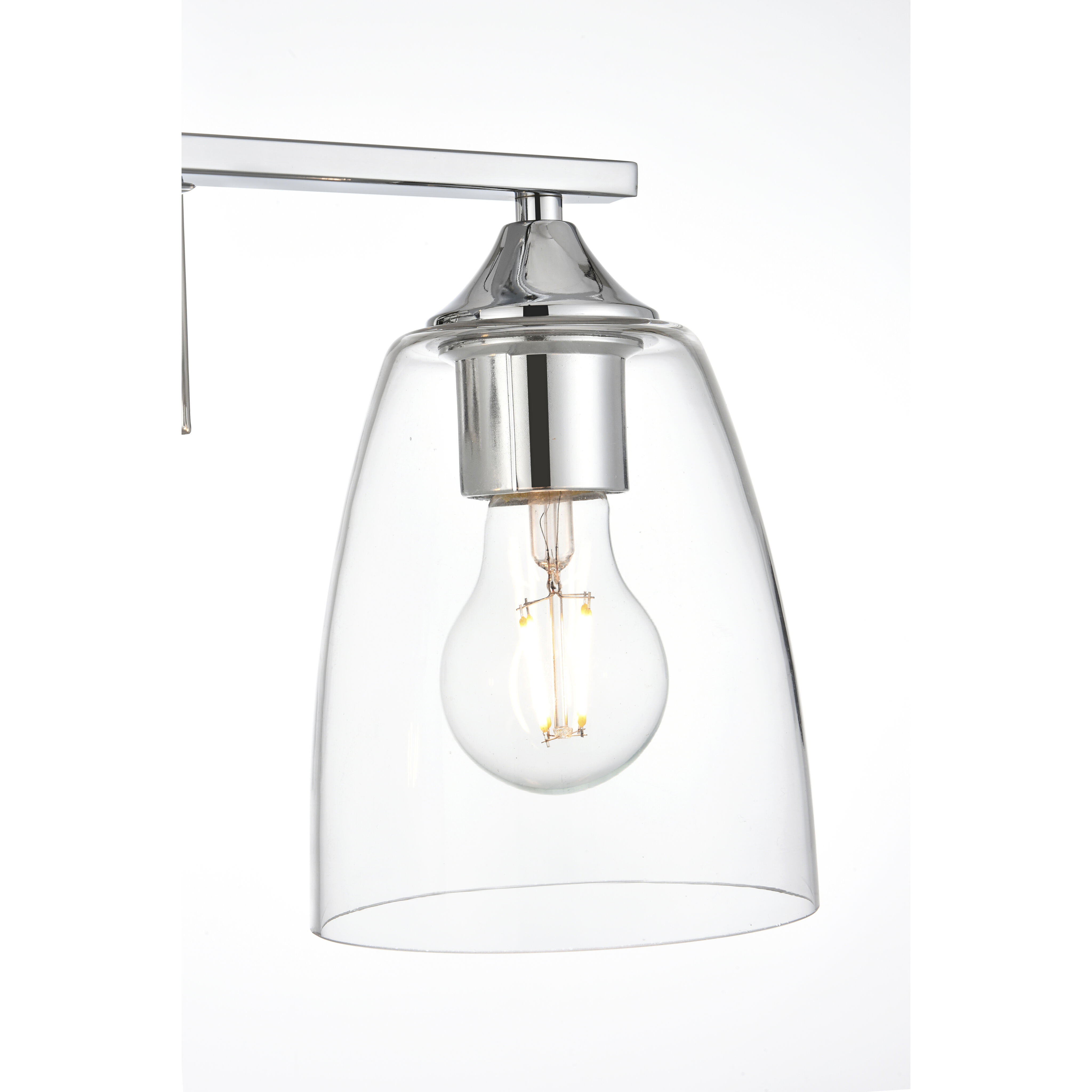 Harris 2 Light 15 inch Chrome Bath Sconce Wall Light