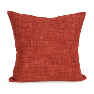 Square 20 inch Coco Coral Pillow, with Down Insert