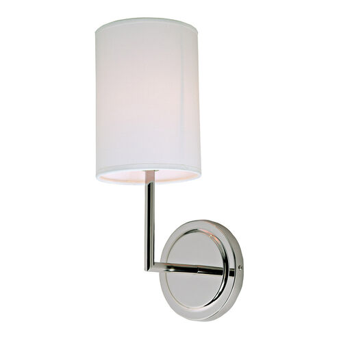 Elliot 1 Light 5 inch Polished Nickel Wall Sconce Wall Light