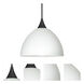 Brella 1 Light Black Cord Pendant Ceiling Light