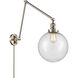 Extra Large Beacon 1 Light 10.00 inch Swing Arm Light/Wall Lamp