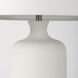 Melanie 30.5 inch White Table Lamp Portable Light