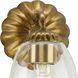 Quillan 1 Light 5 inch Gold Ombre Bathroom Vanity Light Wall Light