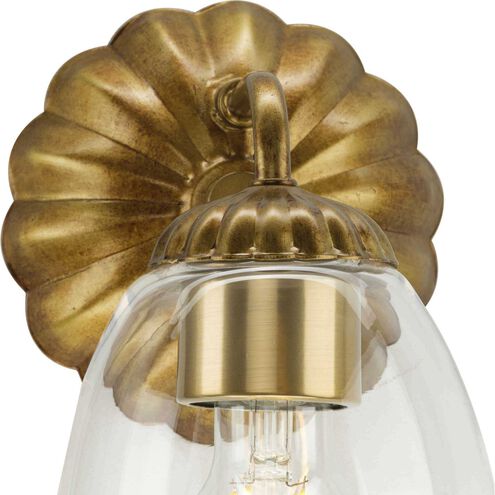 Quillan 1 Light 5 inch Gold Ombre Bathroom Vanity Light Wall Light