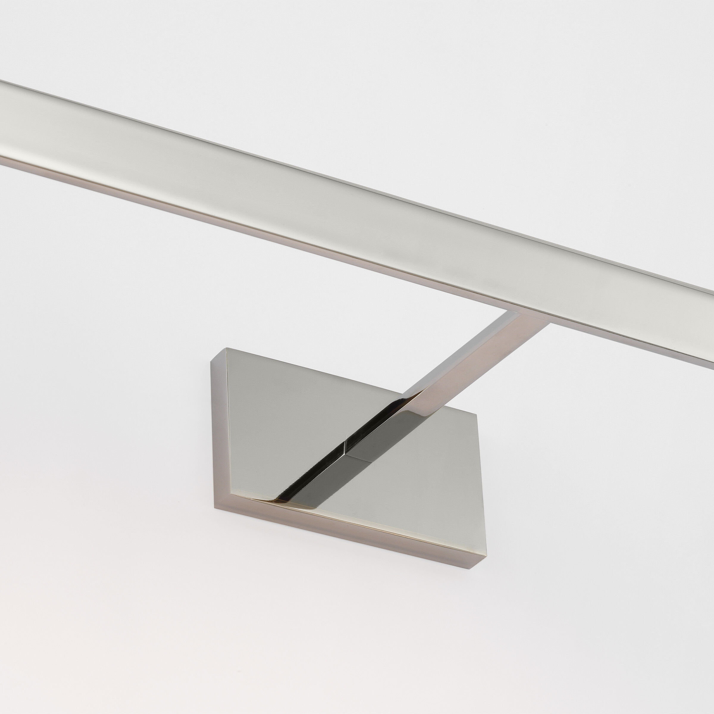 Mick De Giulio Trave 12.4 watt 24 inch Polished Nickel Picture Light Wall Light