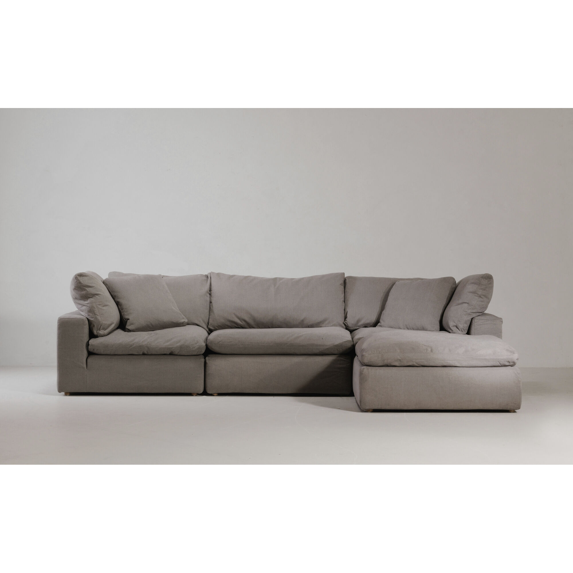 Terra Condo Grey Lounge Modular Sectional