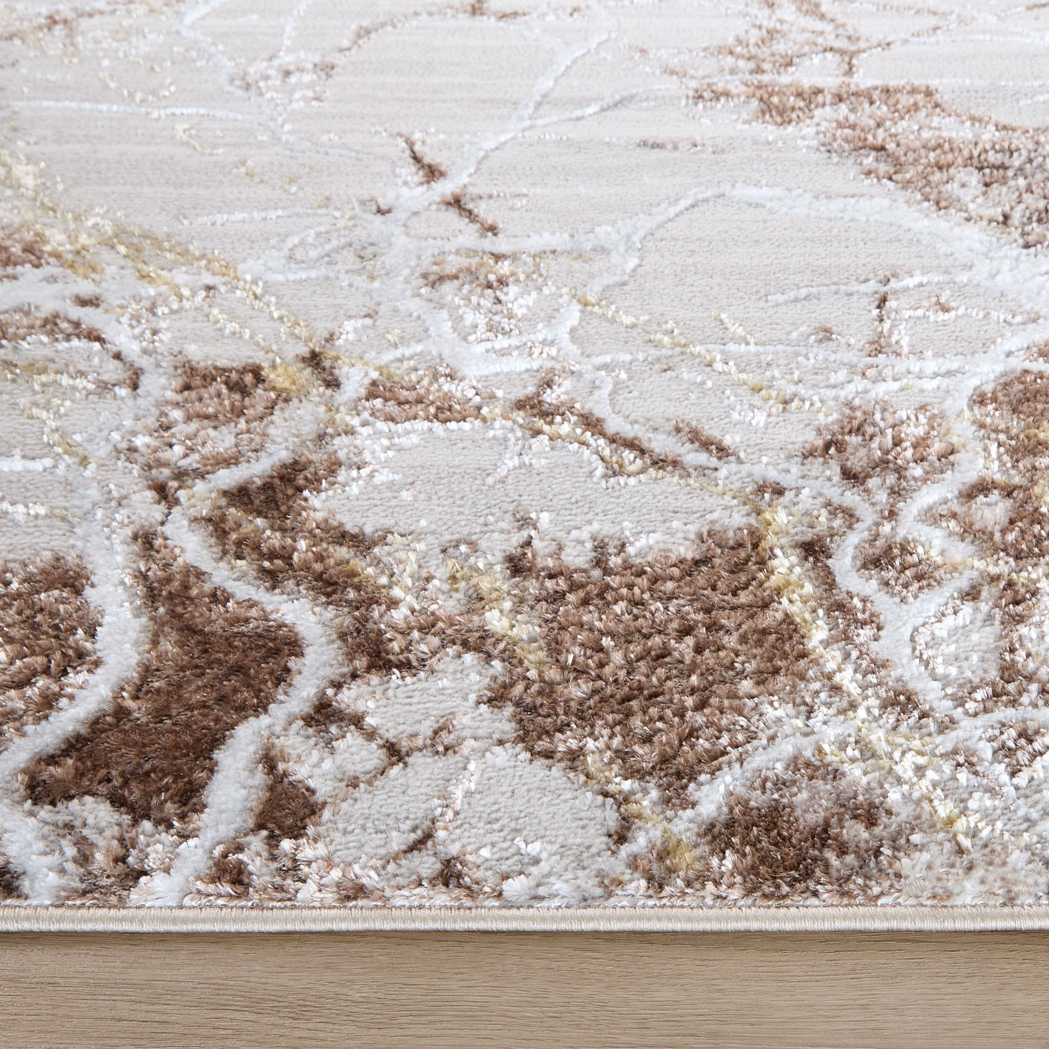 Baltea 114 X 79 inch Earth Tones Rug in 6 x 9