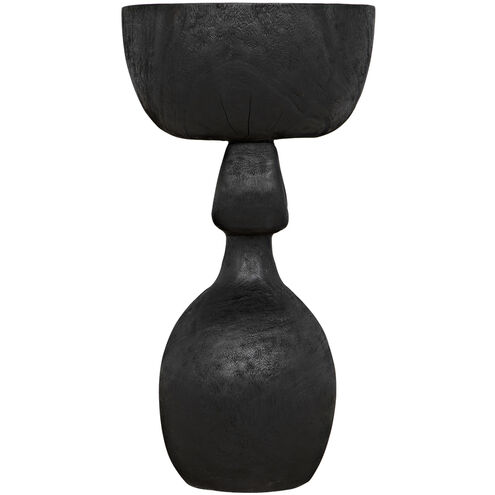 Achebe 26 X 14 inch Burnt Black Side Table