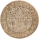 Breckenridge 93 X 93 inch Light Beige / Light Brown / Burgandy / Olive / Medium Brown Handmade Rug