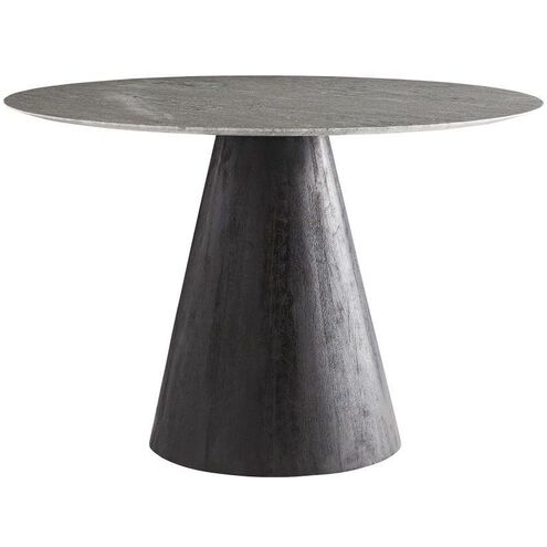 Theodore 47 inch Sandlasted Ebony Entry Table