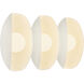 Cortez 15.38 inch Antique White Bath Vanity Light Wall Light