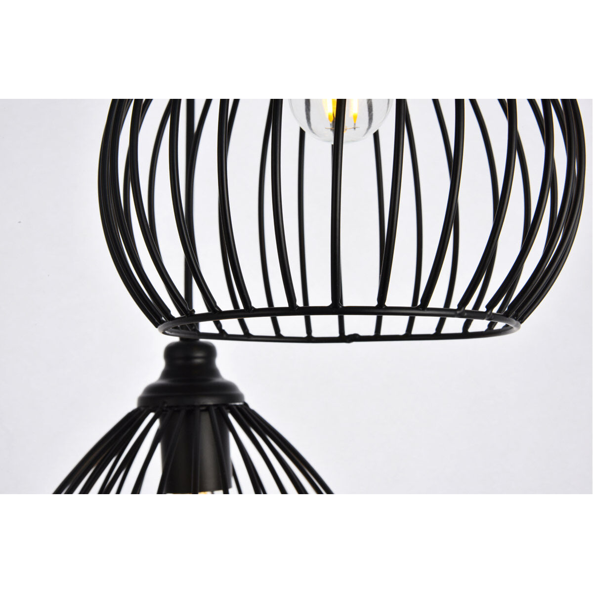 Sayer 3 Light 16 inch Black Pendant Ceiling Light
