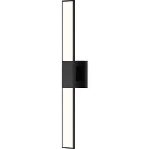Planes LED 3 inch Satin Black ADA Wall Sconce Wall Light