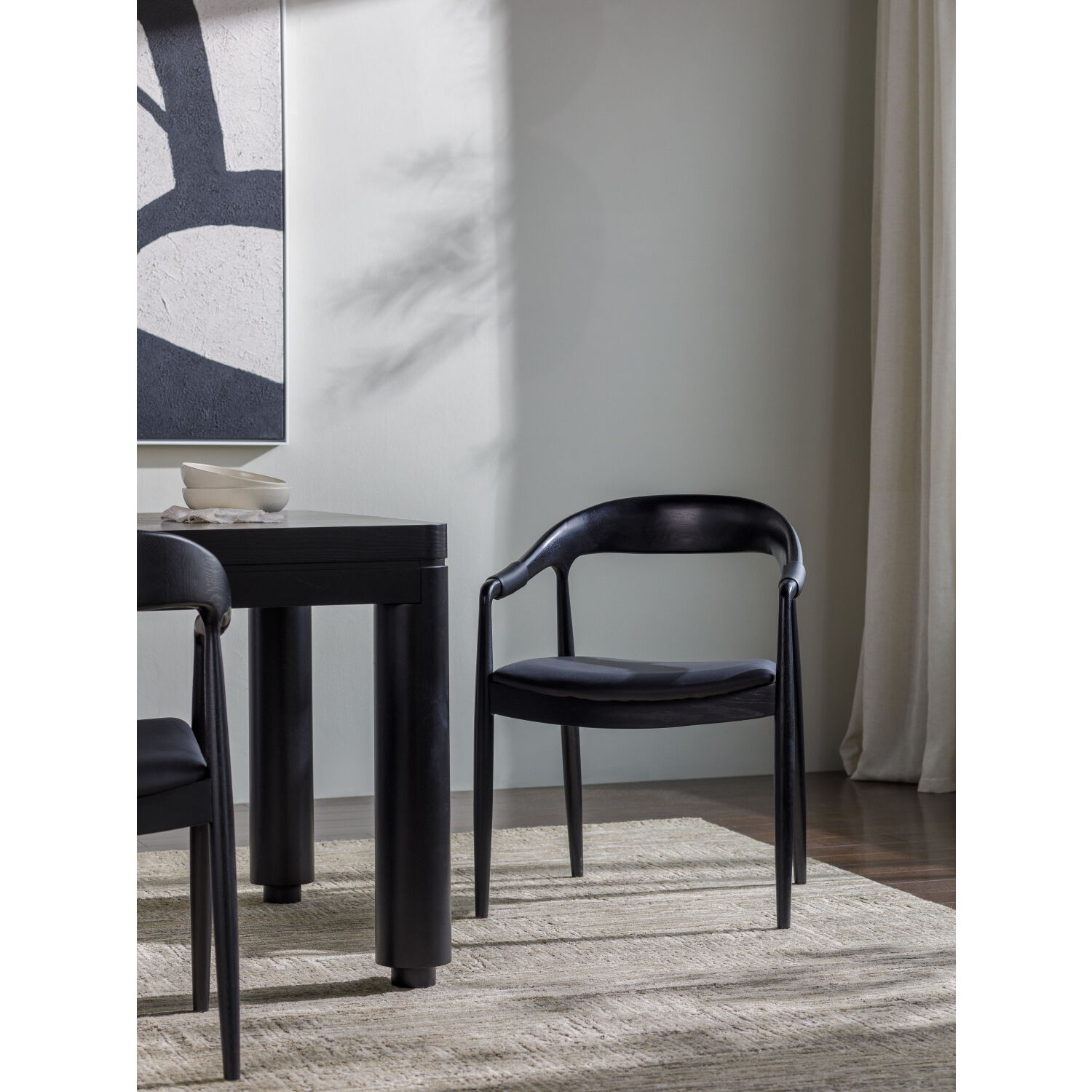 Kisco Black Dining Chair