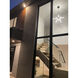 Array LED 31.5 inch Matte Black Chandelier Ceiling Light