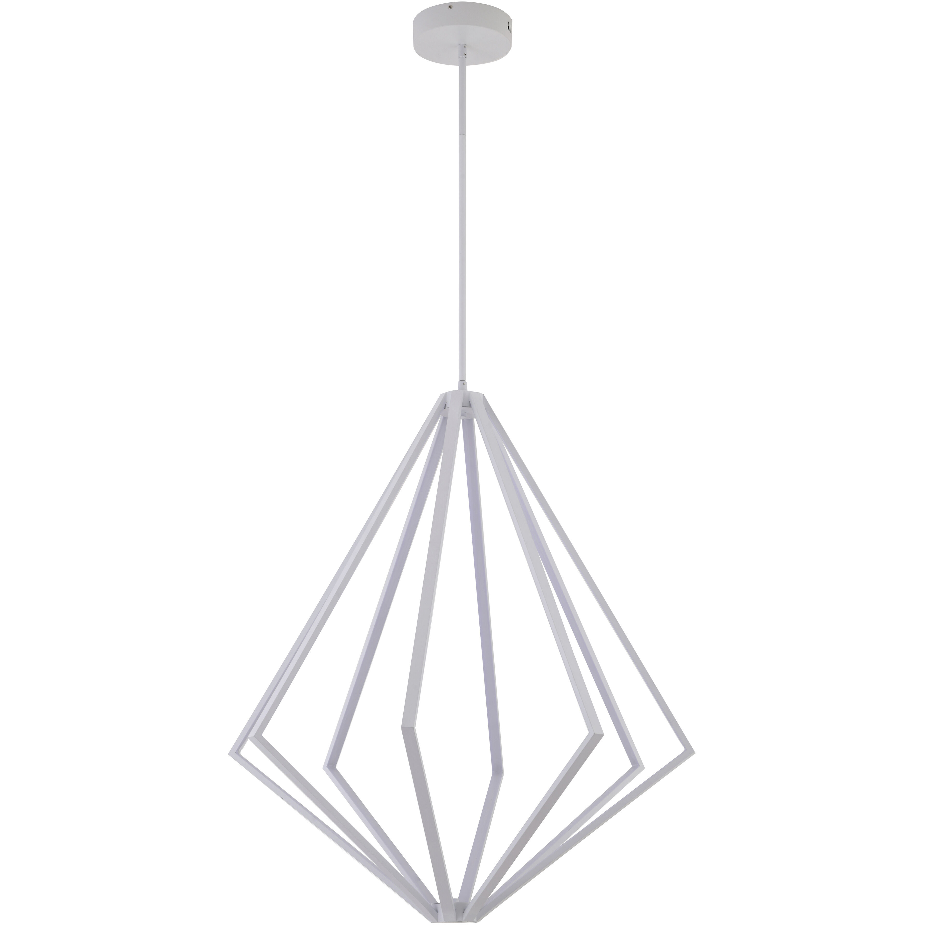 Canada LED 32 inch White Chandelier Ceiling Light