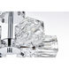 Lyra 6 Light 14 inch Chrome Flush Mount Ceiling Light