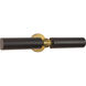Alora Mood Cole 120.00 watt 23 inch Brushed Gold and Matte Black Wall/Picture Light Wall Light