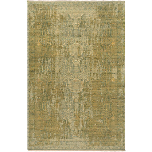 Decretas 108 X 72 inch Brown and Yellow Area Rug, Wool