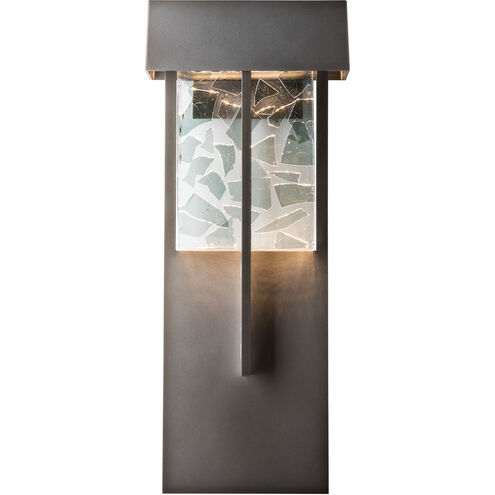 Shard LED 21 inch Coastal Black Outdoor Sconce, Extra Large