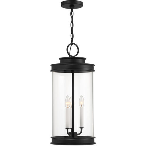 Englewood 3 Light 10.5 inch Black Outdoor Hanging Lantern