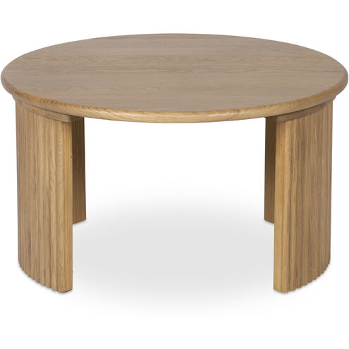 Penny 24 X 24 inch Natural Coffee Table, Small