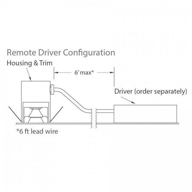 LEDme LED White Recessed Lighting in 3500K
