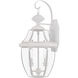 Monterey 2 Light 20.25 inch White Outdoor Wall Lantern