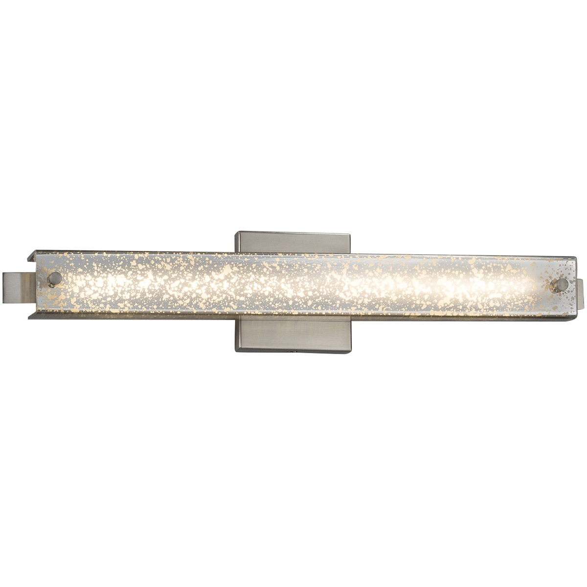 Fusion 23 inch Brushed Nickel Vanity Light Wall Light in Mercury Fusion