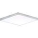 Trim LED 10.5 inch Polished Chrome Flush Mount Ceiling Light