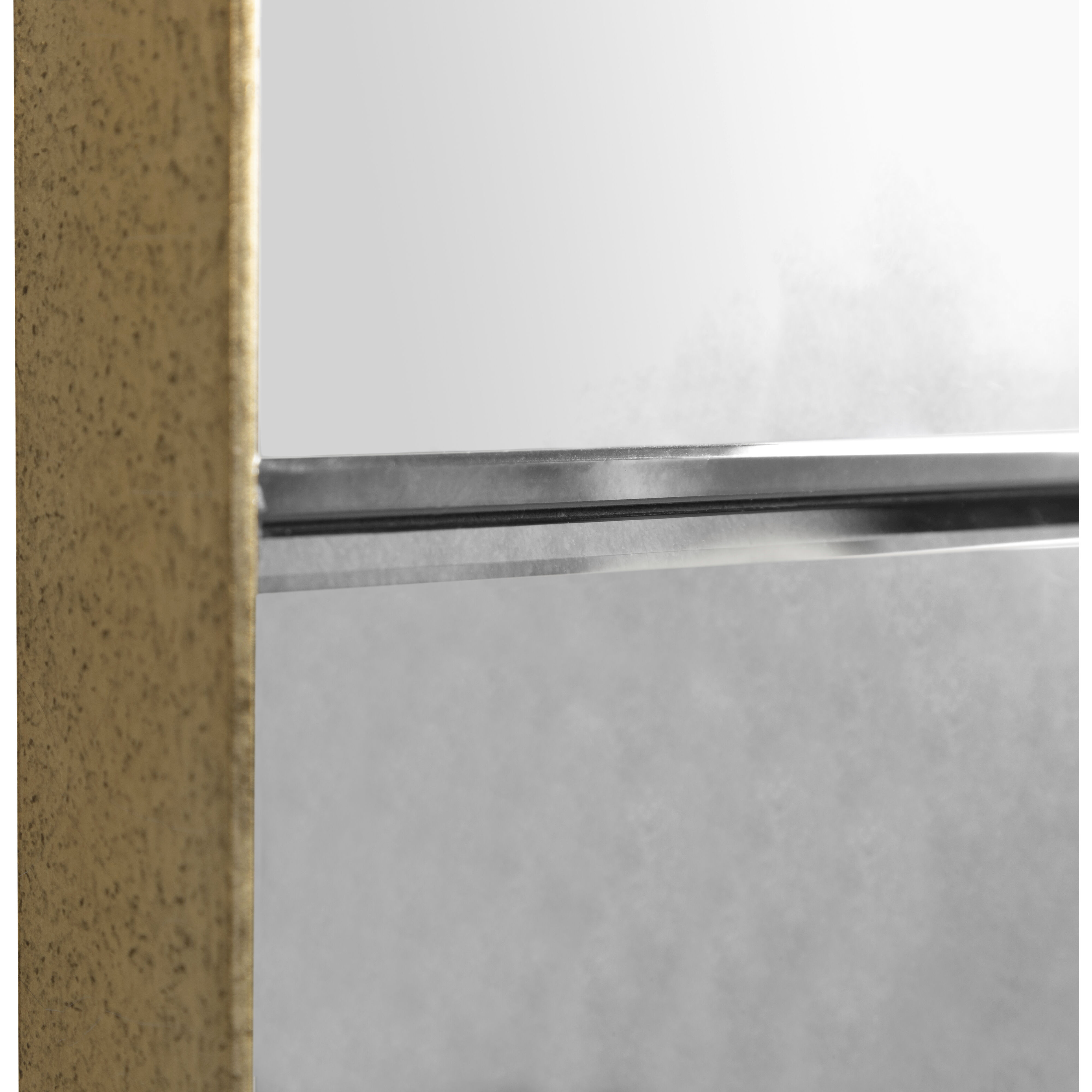 Teno 80 X 23 inch Gray Mirror