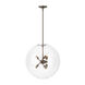 Sfera 6 Light 20 inch White Pendant Ceiling Light