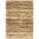Trinidad 36 X 24 inch Tan, Dark Brown Rug