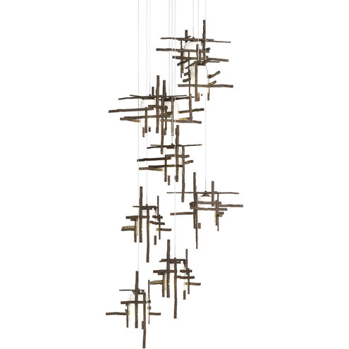 Tura 9 Light 29.6 inch White Pendant Ceiling Light