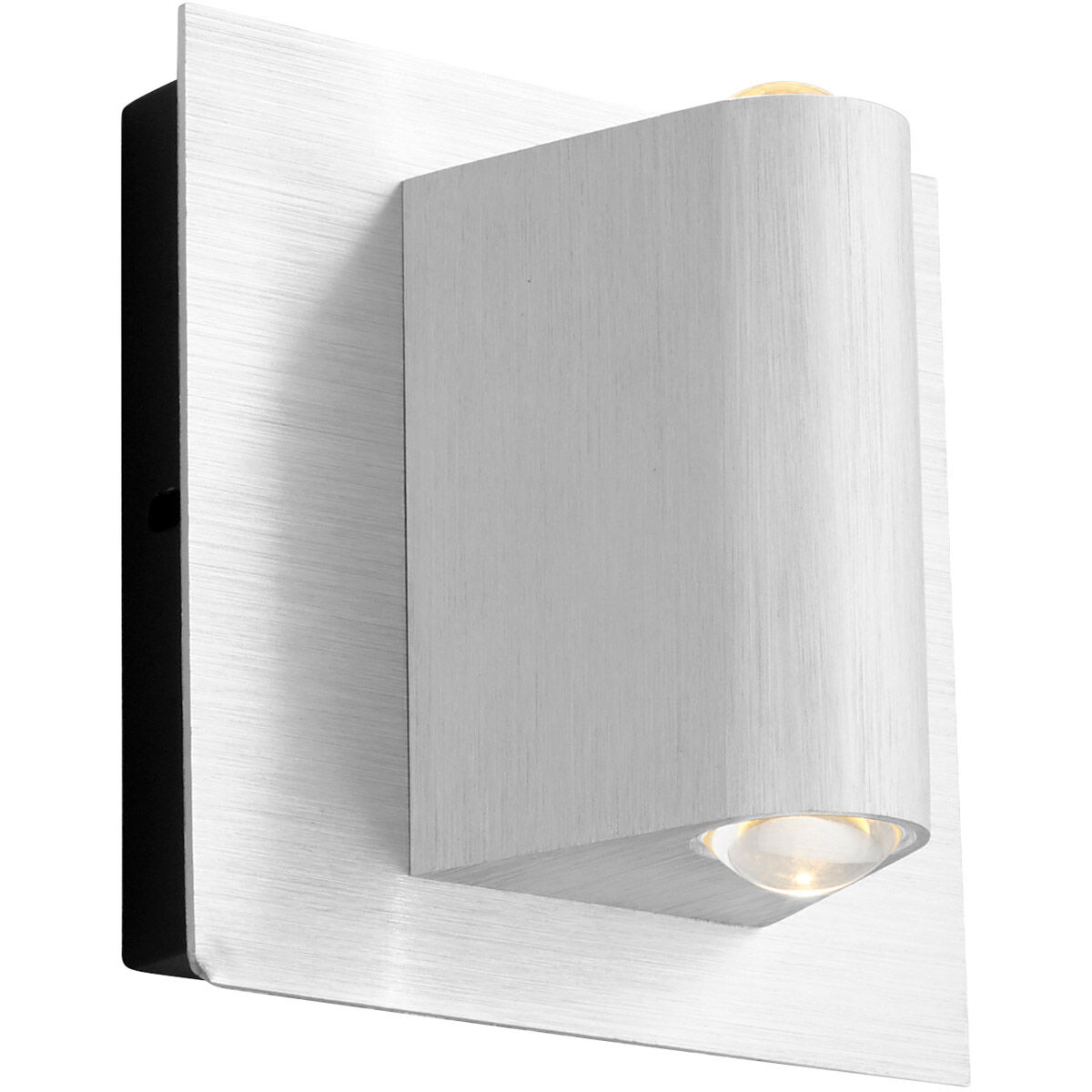 Cadet LED 5 inch Brushed Aluminum Outdoor Wall Sconce