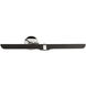 AERIN Issa 13.25 inch 12.00 watt Polished Nickel and Black Double Library Wall Light