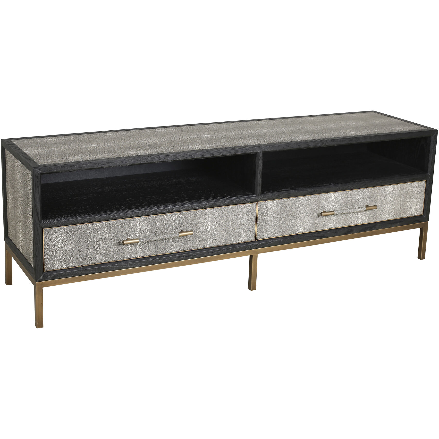 Mako 71 X 18 inch Grey Console Table, Media Cabinet