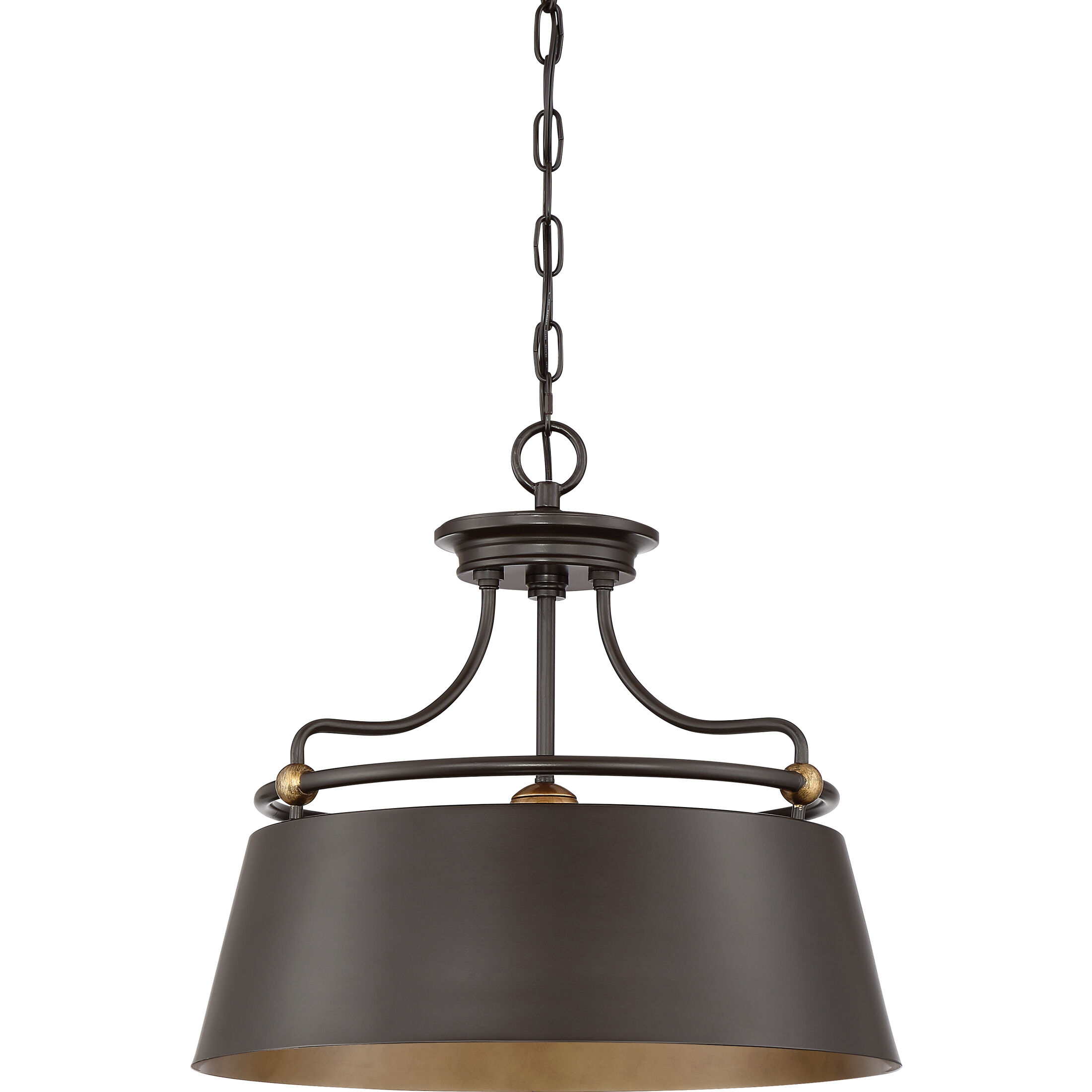 Fairview 3 Light 18 inch Western Bronze Pendant Ceiling Light